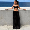 Delissa Floral Three-Piece Swimwear & Cover-Up